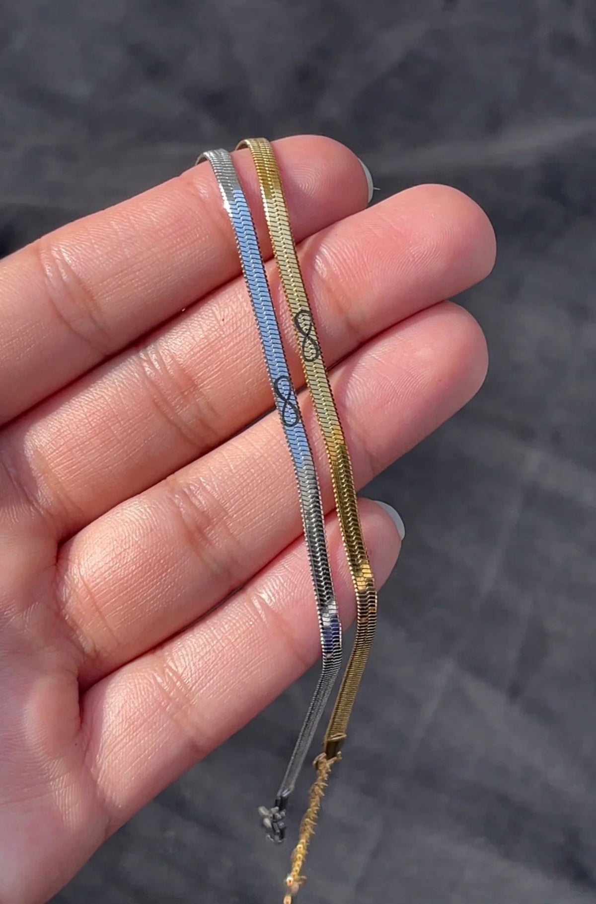 Infinity bracelet