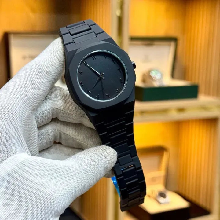 Men's Watch | Black Luxury Dial with Arabic Numerals